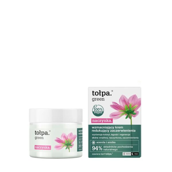 tołpa. naczynka. wzmacniający krem redukujący zaczerwienienia, 50 ml