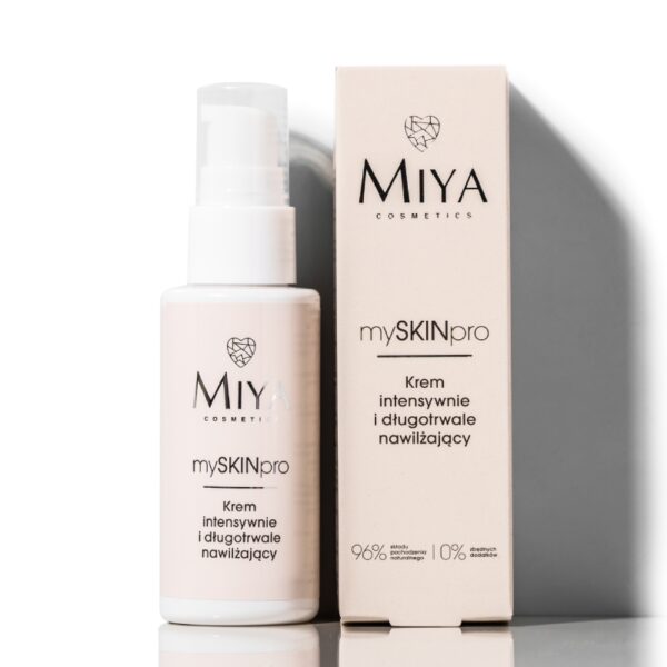 Krem intensywnie i długotrwale nawilżający | Miya Cosmetics