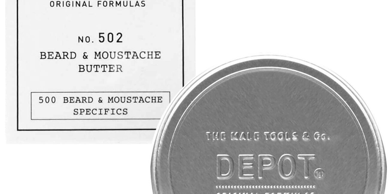 Depot No.502 Beard&Moustache Butter - masełko do brody i wąsów, 30ml