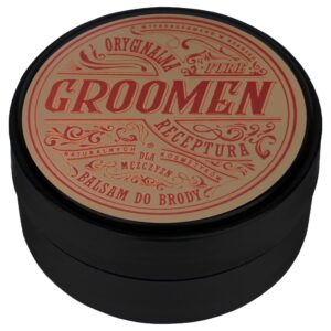 Groomen FIRE Beard Balm - odżywczy balsam do stylizacji brody, 50g
