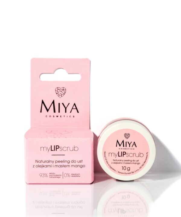 Naturalny peeling do ust z olejkami i mango | Miya Cosmetics