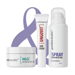 Zestaw Podoceutic® - Spray & Ungovit & Maść do stóp