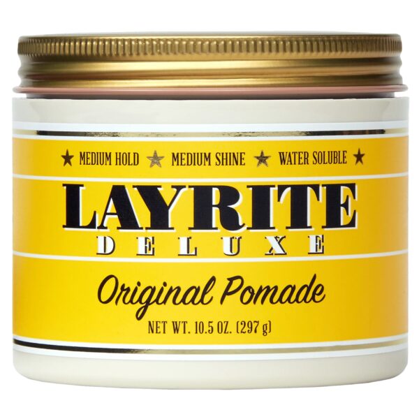 Layrite Original Pomade, wodna pomada do włosów, średnie utrwalenie 297g