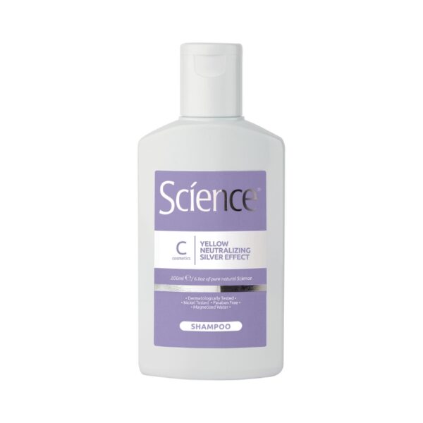 SCIENCE SILVER - Szampon eliminujący żółte refleksy na włosach