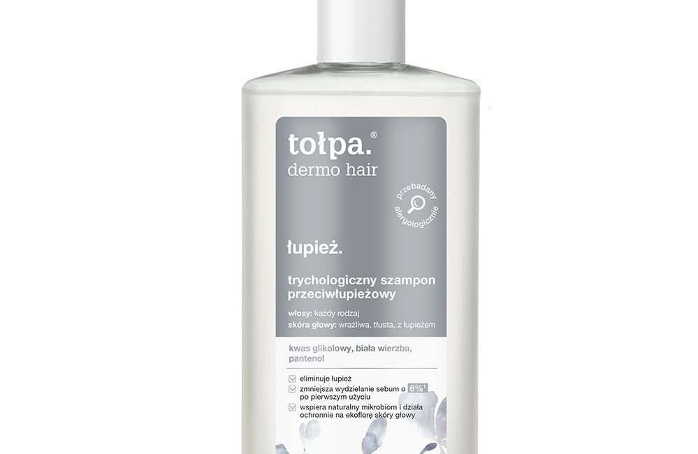 tołpa. łupież. trychologiczny szampon przeciwłupieżowy, 250 ml