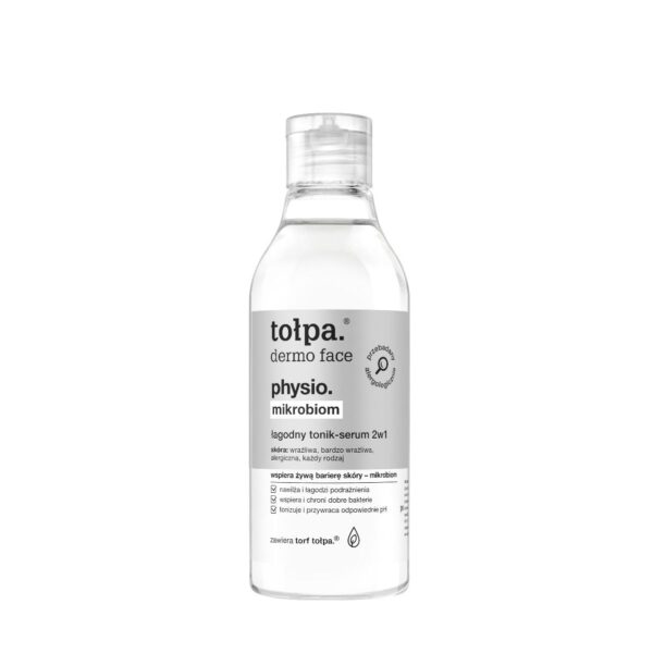 tołpa. physio. mikrobiom łagodny tonik-serum 2w1, 200 ml