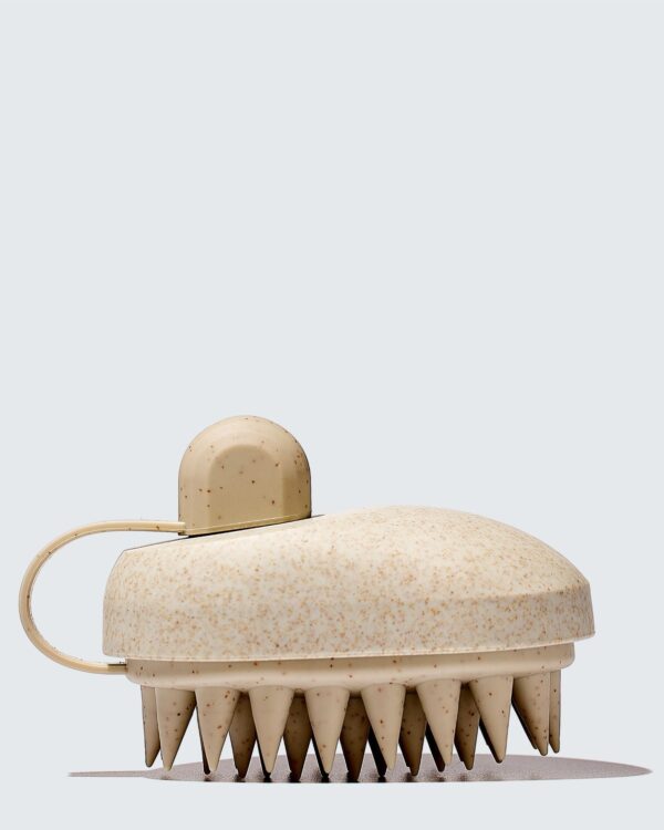 In-Shower Shampoo Brush, White