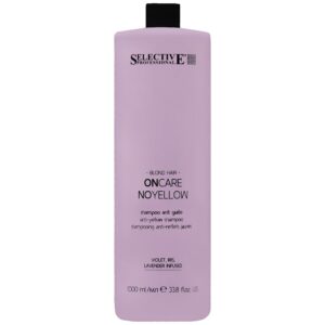 Selective OnCare No Yellow Shampoo - szampon fioletowy do włosów blond, 1000ml