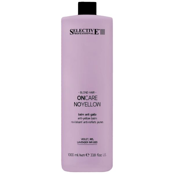 Selective OnCare NoYellow Conditioner - odżywka do blondów neutralizująca żółte tony, 1000ml