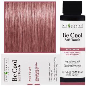 Bioelixire Be Cool Soft Touch - wegańska farba do włosów o kwasowej formule, 60ml 9.65 | Bardzo Jasny Mahoniowy Czerwony Blond