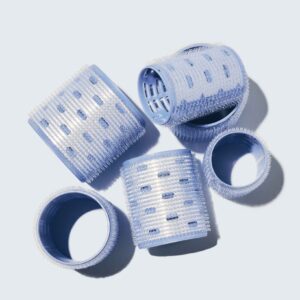 Ceramic Thermal Hair Rollers, 6-Pack, Large, Blurple