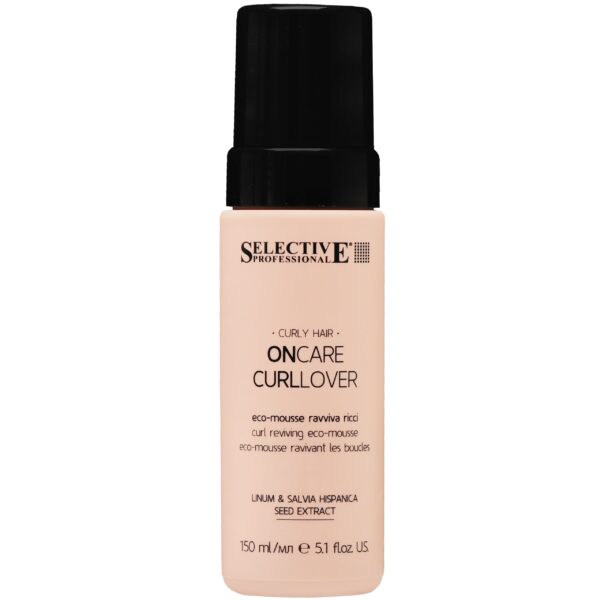 Selective OnCare CurlLover Eco-Mouss - ekologiczna pianka do włosów kręconych i falowanych, 150ml