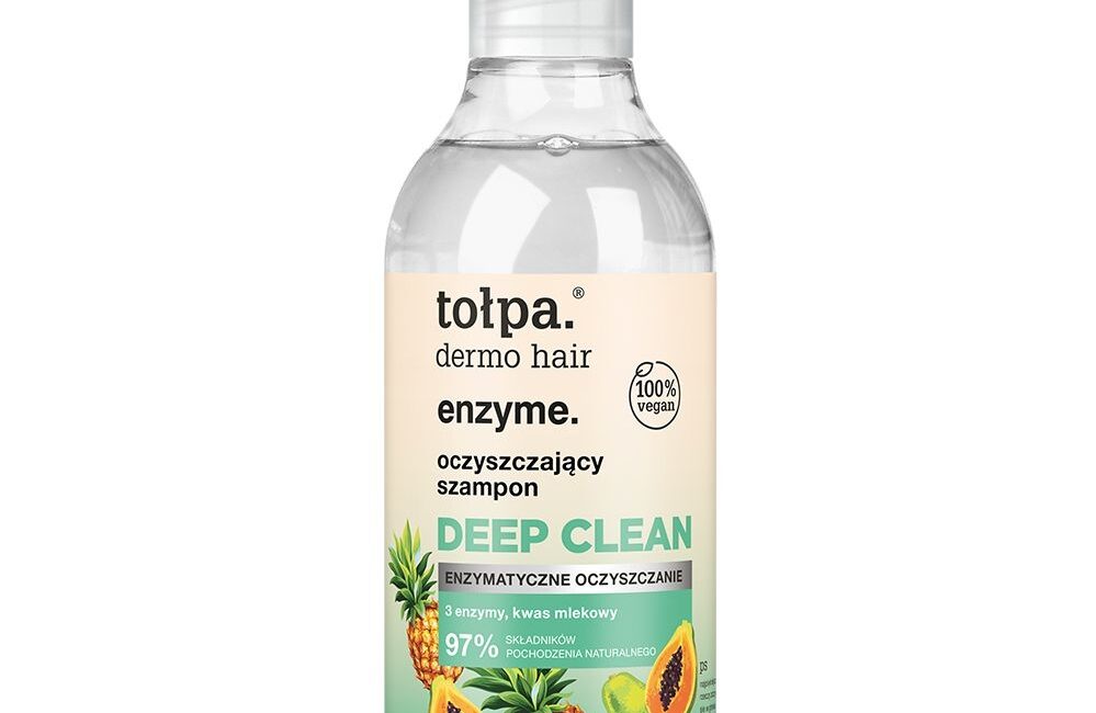 tołpa. enzyme. oczyszczający szampon DEEP CLEAN, 300 ml