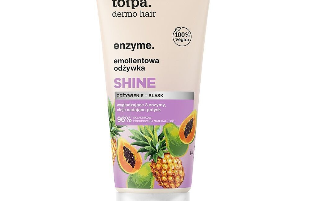 tołpa. enzyme. emolientowa odżywka SHINE, 200 ml