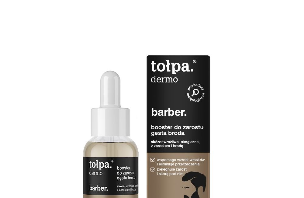 tołpa. dermo barber. booster do zarostu gęsta broda, 30 ml