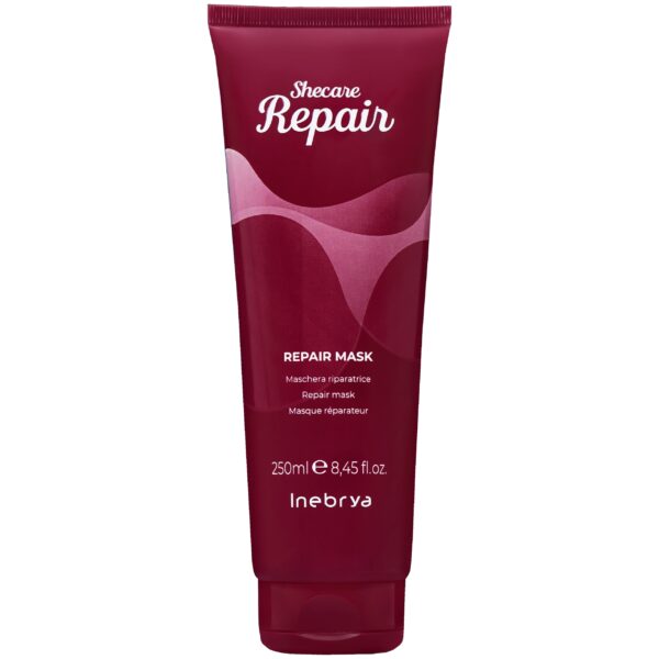 Inebrya Shecare Repair Mask - regenerująca maska do włosów zniszczonych, 250ml
