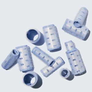 Ceramic Thermal Hair Rollers, 12-Pack, Small, Blurple