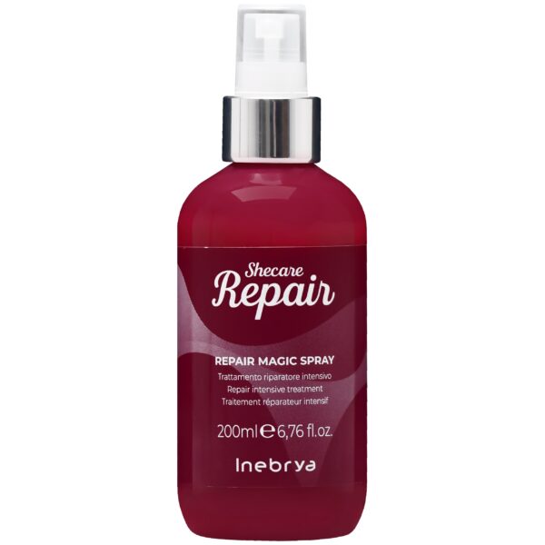 Inebrya Shecare Repair Magic Spray - kuracja naprawcza do włosów zniszczonych, 200ml