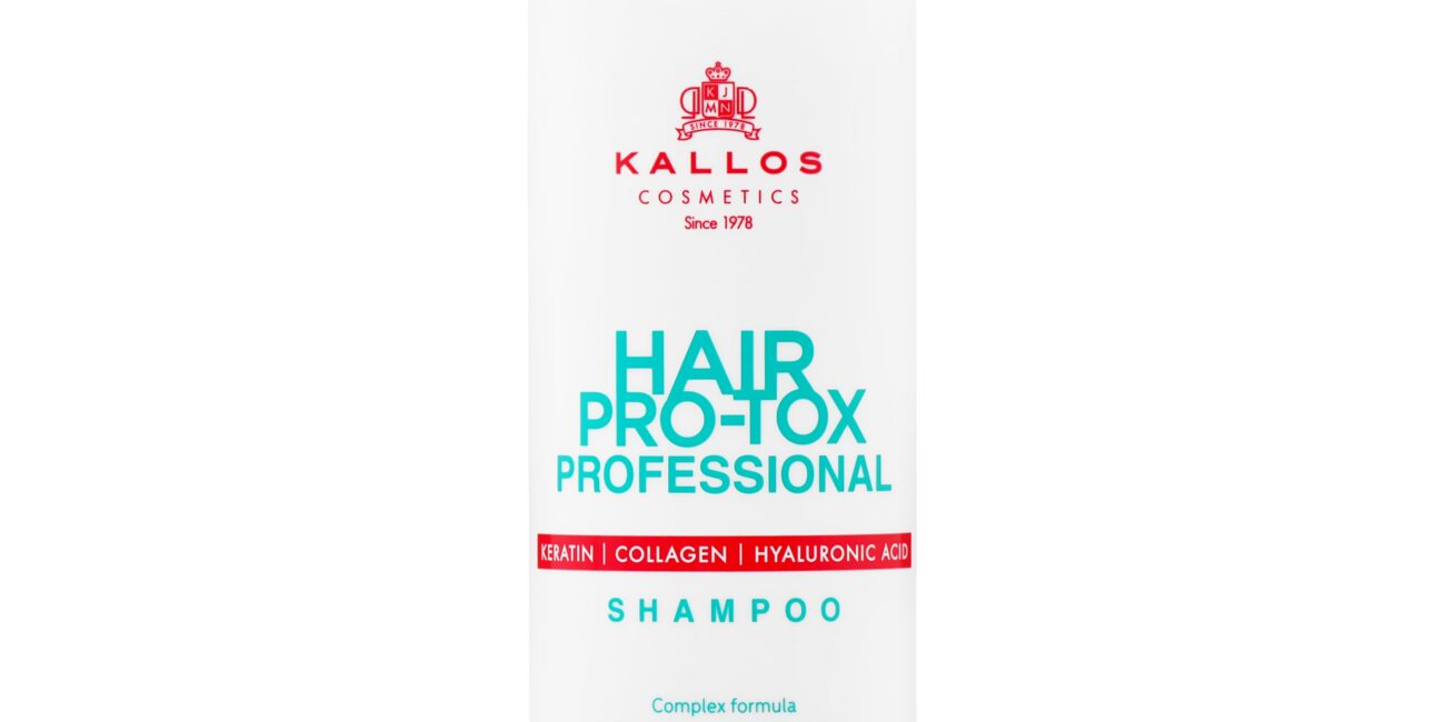 Kallos Hair Pro-Tox Shampoo - regenerujący szampon do włosów z keratyną, 500ml