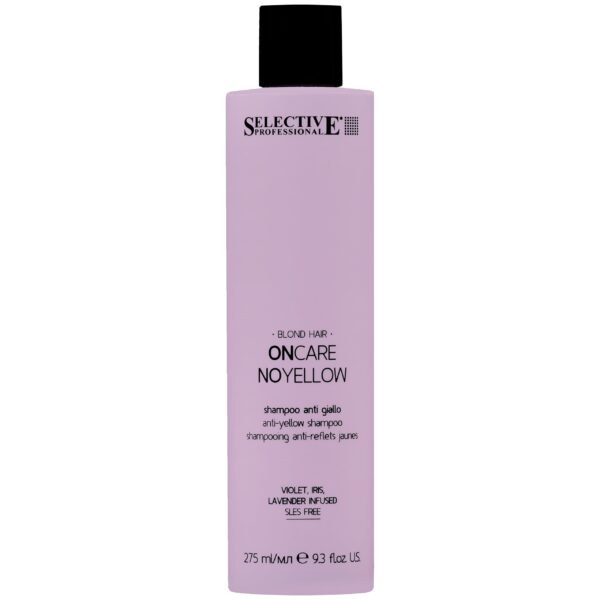 Selective OnCare No Yellow Shampoo - szampon fioletowy do włosów blond, 275ml