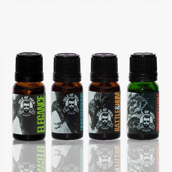Zestaw 4 olejków do brody mix (4x10ml)