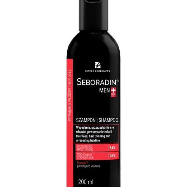 Szampon przeciw wypadaniu włosów dla mężczyzn Seboradin Men Forte 200 ml
