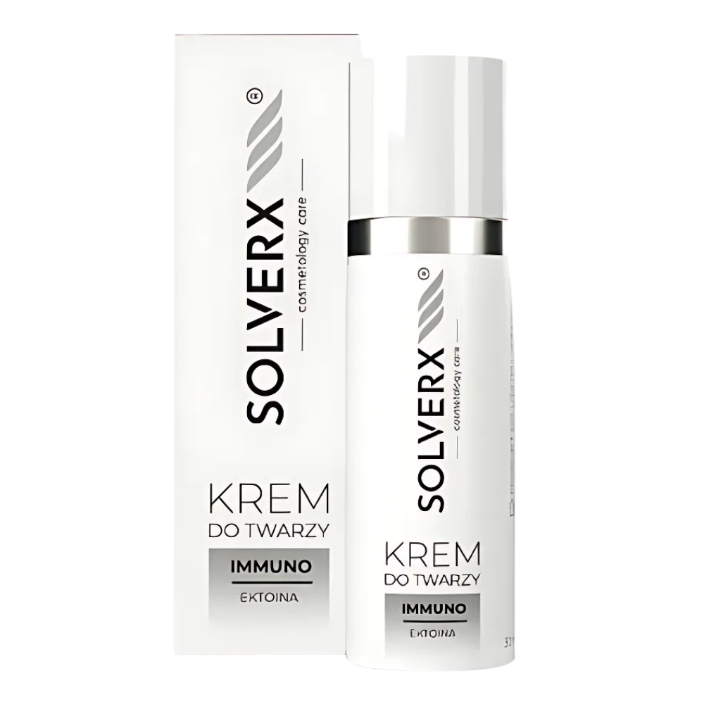 Krem do twarzy wzmacniający - Solverx - Immuno - 30 ml
