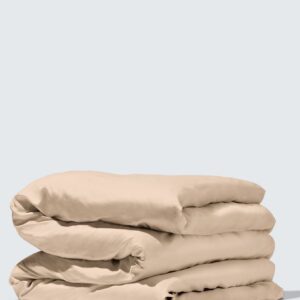Silky Bamboo Duvet Cover, Latte