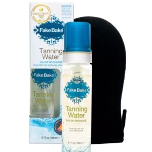Samoopalacz w postaci wodnej pianki Fake Bake Tanning Water - z rękawicą do aplikacji 198 ml
