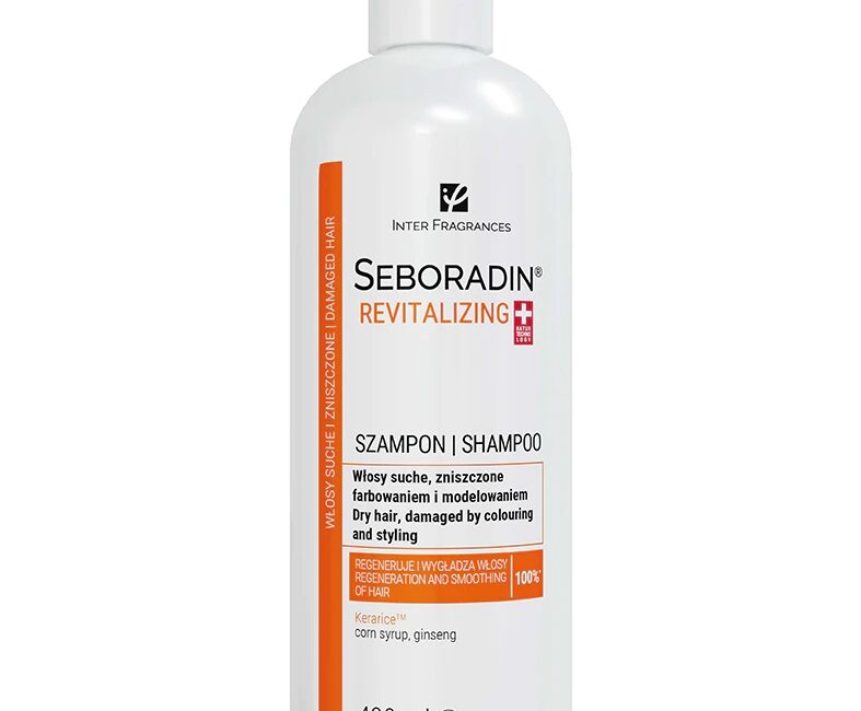 Szampon do włosów suchych, zniszczonych farbowaniem i modelowaniem Seboradin Regenerujący 400 ml