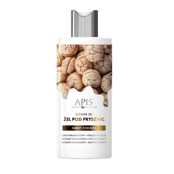 Żel pod prysznic - Apis Sweet Cookies - 300 ml