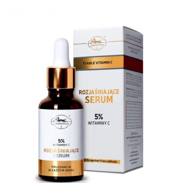 Rozjaśniające serum 5% witaminy C - Jadwiga - 30 ml