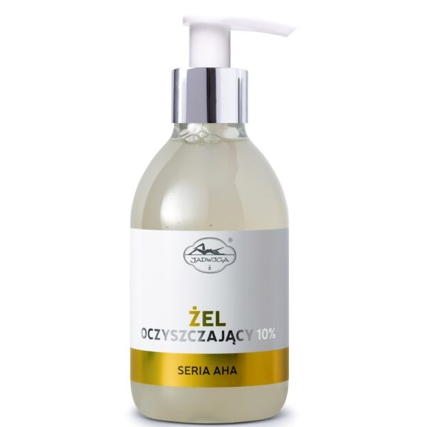 Oczyszczający żel z kwasem glikolowym 10% Jadwiga 250 ml