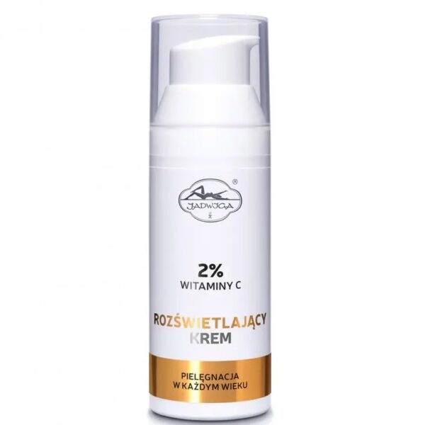Rozświetlający krem 2% witaminy C - Jadwiga - 50 ml