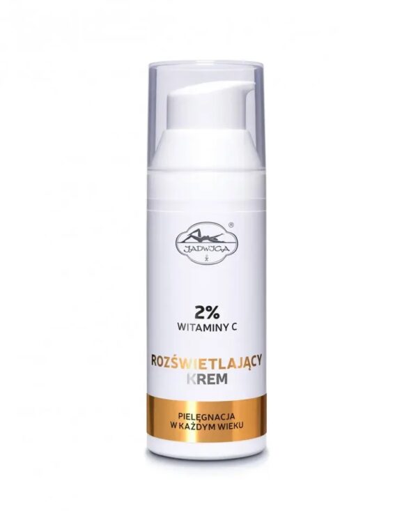 Rozświetlający krem 2% witaminy C - Jadwiga - 50 ml