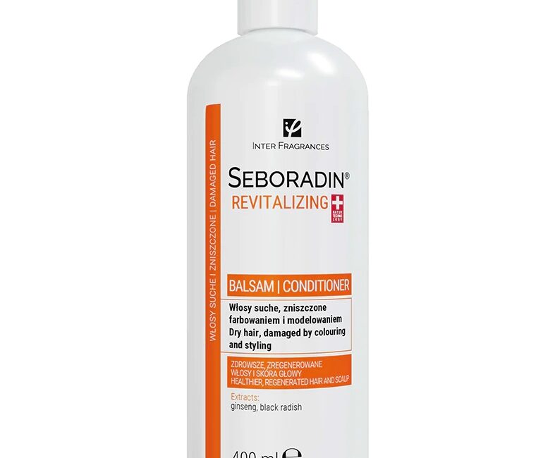 Balsam do włosów suchych, zniszczonych farbowaniem i modelowaniem Seboradin Regenerujący 400 ml