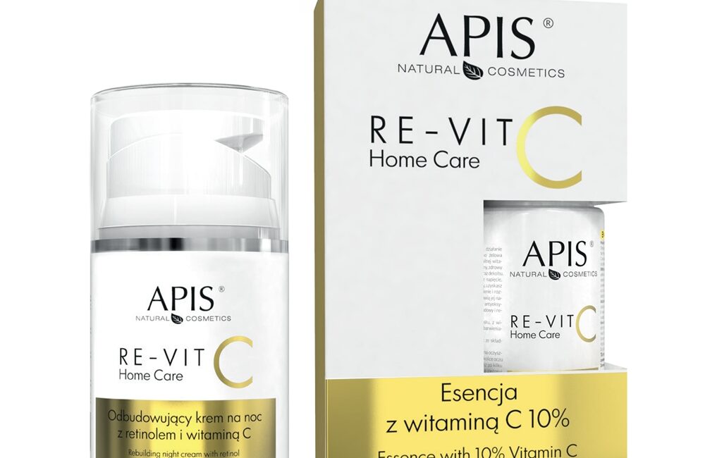 Zestaw Apis Professional RE-VIT C Home Care esencja + krem na noc