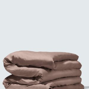 Silky Bamboo Duvet Cover, Mocha