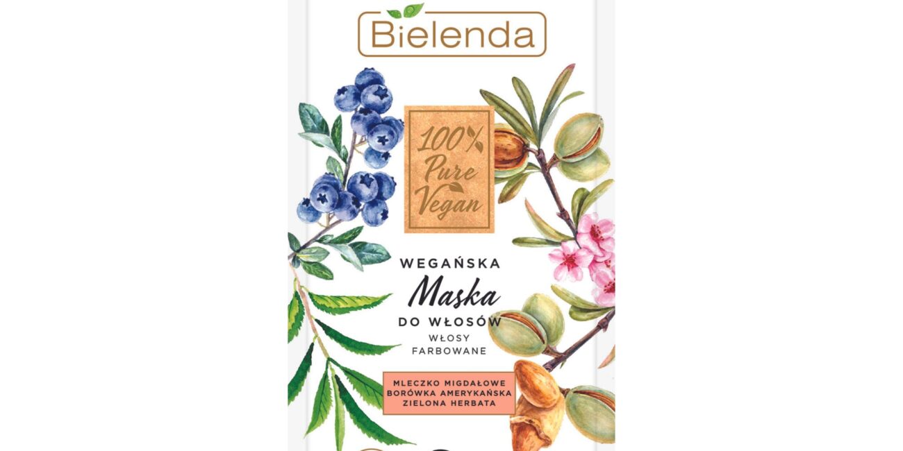 Bielenda Wegańska maska do włosów - WŁOSY FARBOWANE