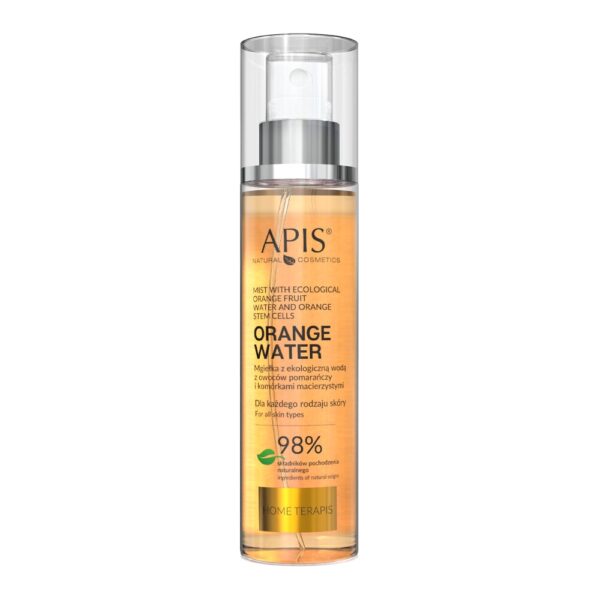 Mgiełka z ekologiczną wodą z owoców pomarańczy i komórkami macierzystymi - Apis Home Terapis - 150 ml