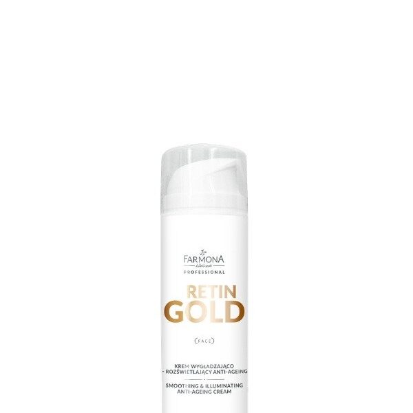 Krem wygładzająco - rozświetlający anti age Farmona Retin Gold 150ml