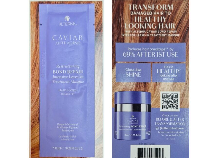 Maska ALTERNA Caviar Anti-Aging BOND REPAIR 7 ml