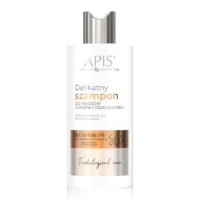 Delikatny szampon do włosów o różnej porowatości Apis Trichological Care 300 ml