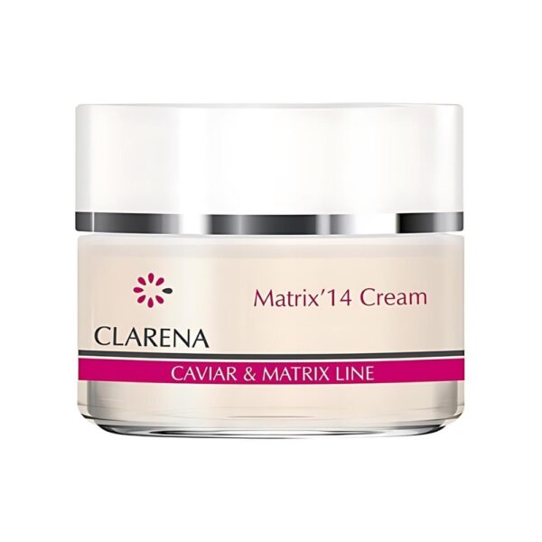 Krem z Rematrix G14 aktywującym 14 genów młodości - Clarena - CAVIAR MATRIX LINE - Matrix 14 Cream - 50 ml