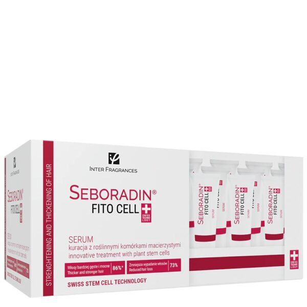 Serum stymulujące wzrost włosów z komórkami macierzystymi Seboradin FitoCell 15 x 6 g