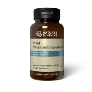 MSM - Metylosulfonylometan - Siarka Organiczna