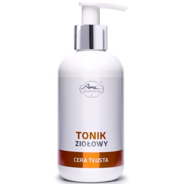 Jadwiga Polski Tonik Ziołowy do cery tłustej i trądzikowej 200 ml