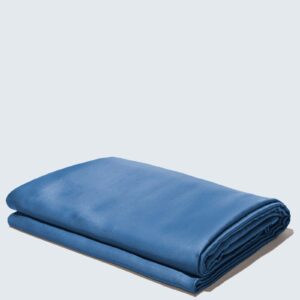 Silky Bamboo Flat Sheet, Midnight Blue
