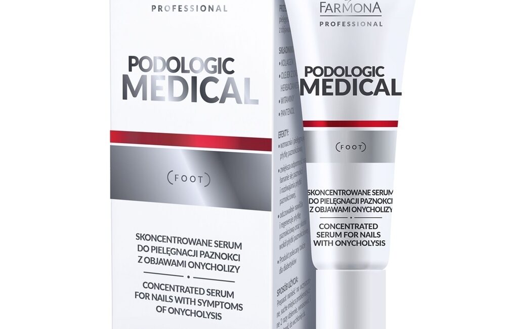 Skoncentrowane serum do pielęgnacji paznokci z objawami onycholizy - Farmona Podologic Medical - 15 ml