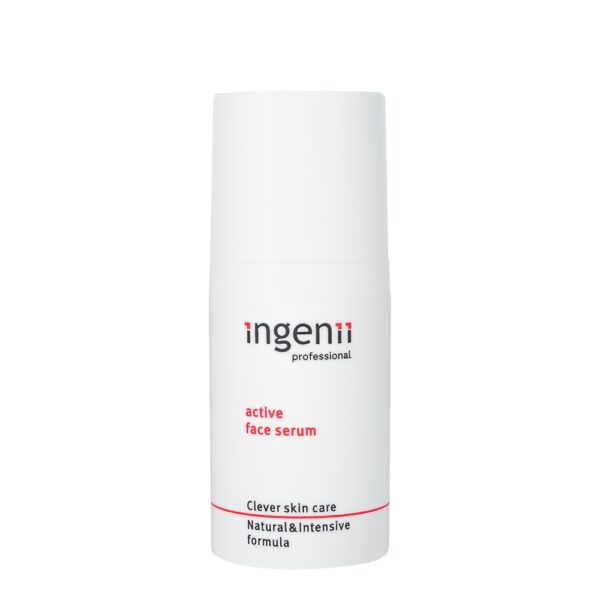 Aktywne serum do pielęgnacji skóry twarzy - Ingenii active face serum - 30 ml